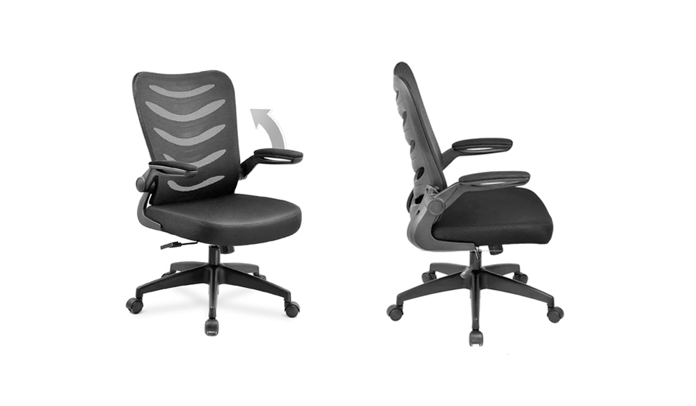 COMHOMA Office Desk Chair with Flip-up Armrest - Filmmaker Gifts