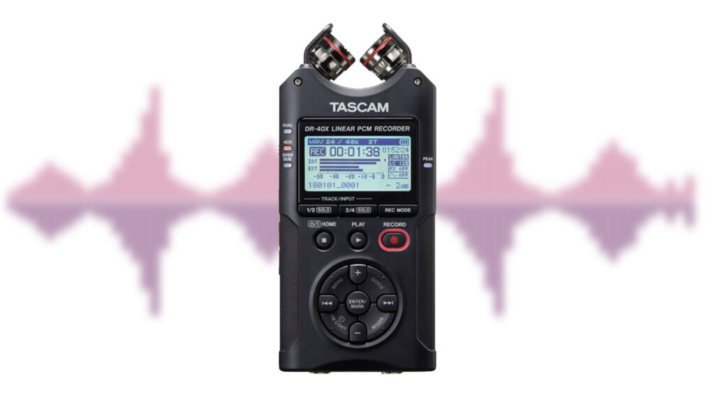 Best Field Recorders - Tascam DR-40X 